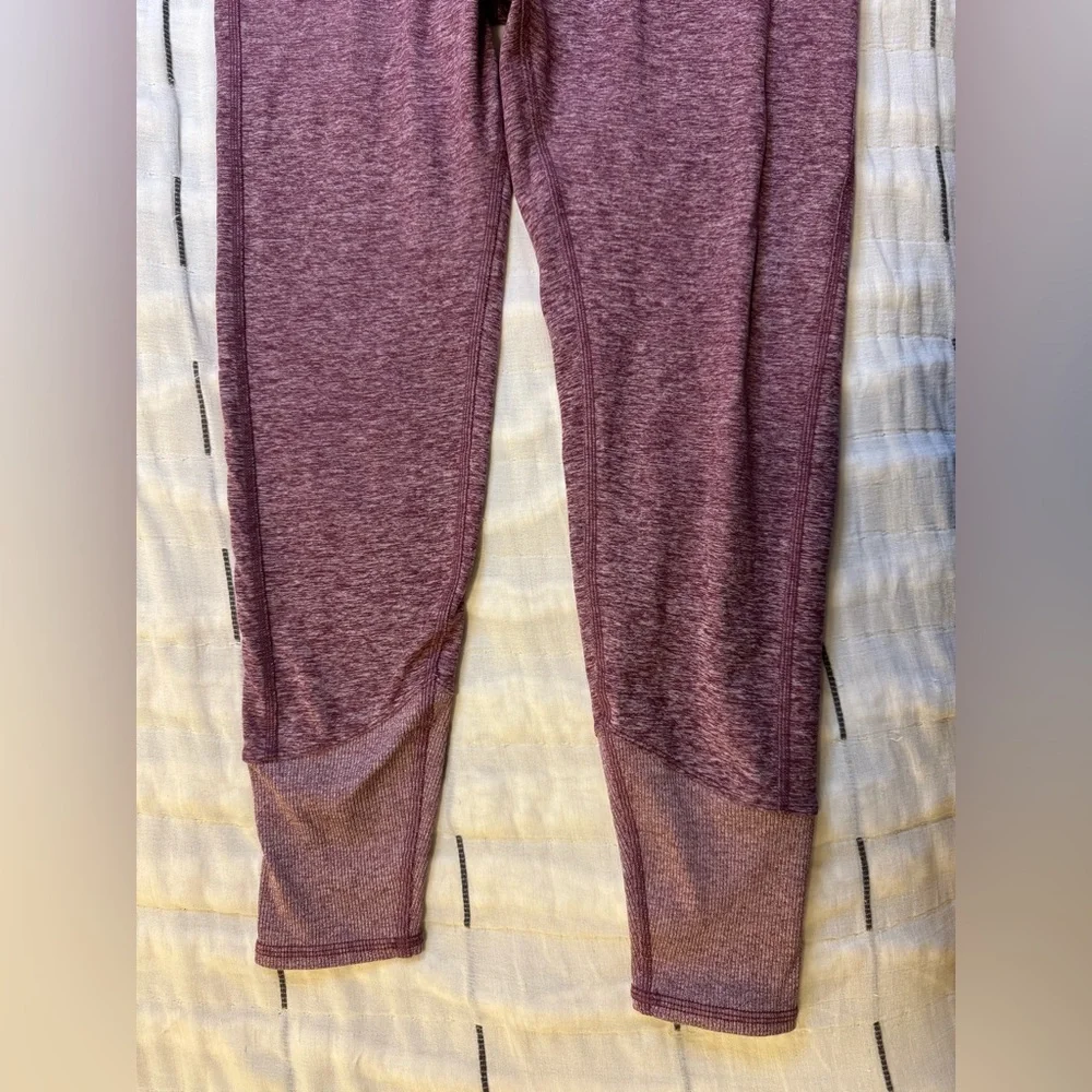 Alo Yoga High Waist Alosoft Lounge Leggings Pink Dragonfruit Heather Size M